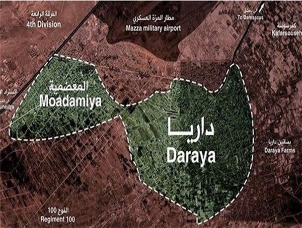 اتفاق تسوية في حي الوعر الحمصي ومعضمية الشام مشابه لاتفاق داريا