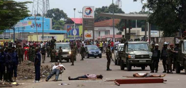 Al menos 50 muertos en protestas antigubernamentales en Congo