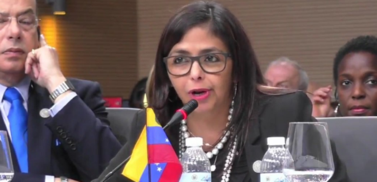 Rodríguez denunciará en la ONU incursión del avión espía de EEUU en Venezuela