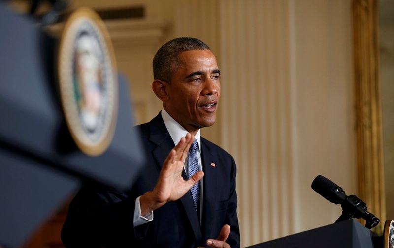 أوباما يستخدم حق الفيتو ضد مشروع قانون امريكي لمقاضاة السعودية بسبب الارهاب