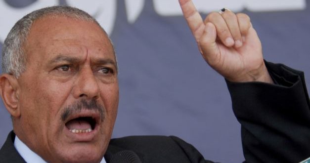 علي عبد الله صالح يطالب بإجراء حورا مباشر بين اليمن والسعودية