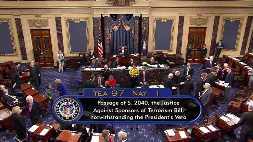 Congress Overrides Obama’s Veto on 9/11, Reasons, Consequences