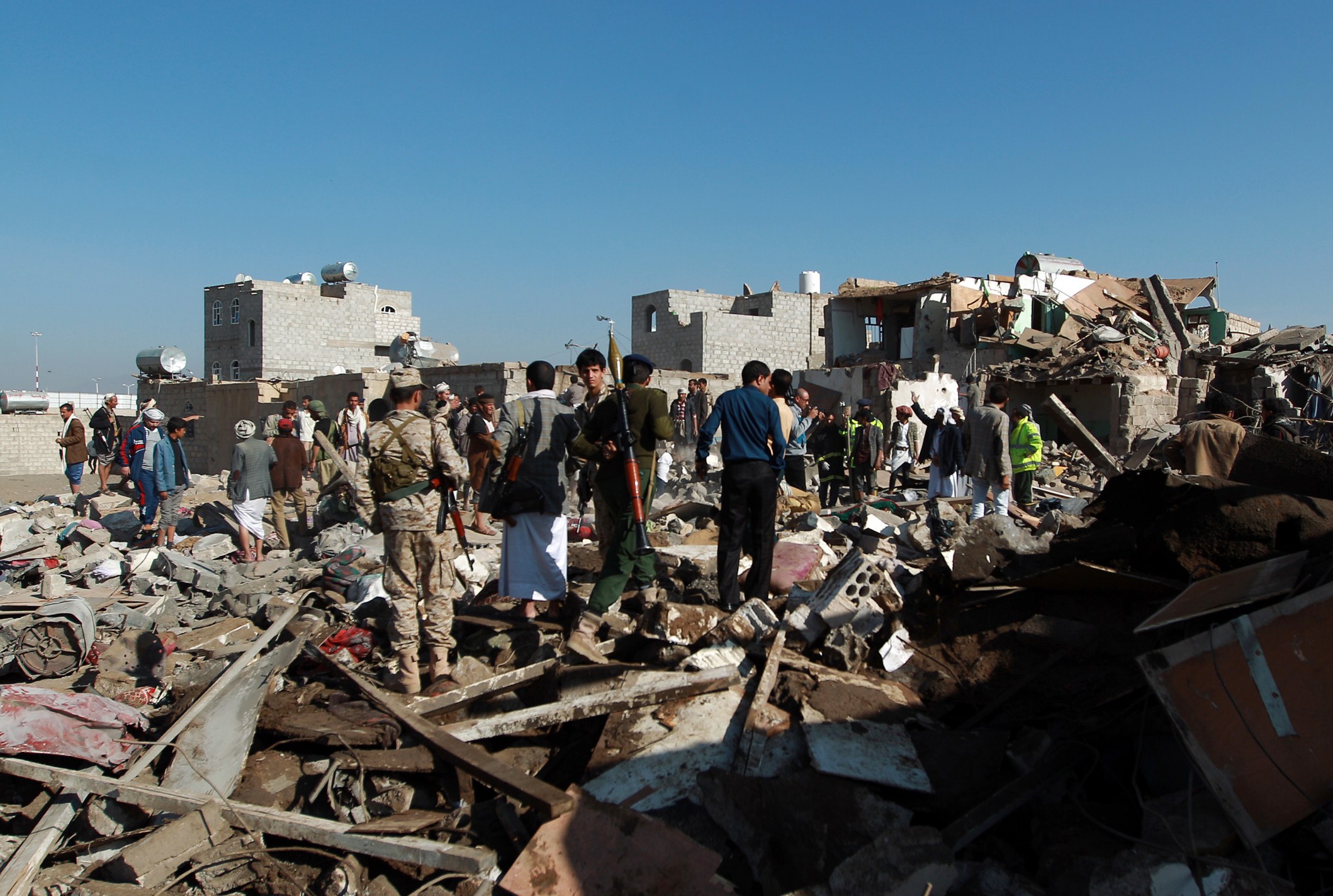 Saudi Strikes Kill 3 in Yemen