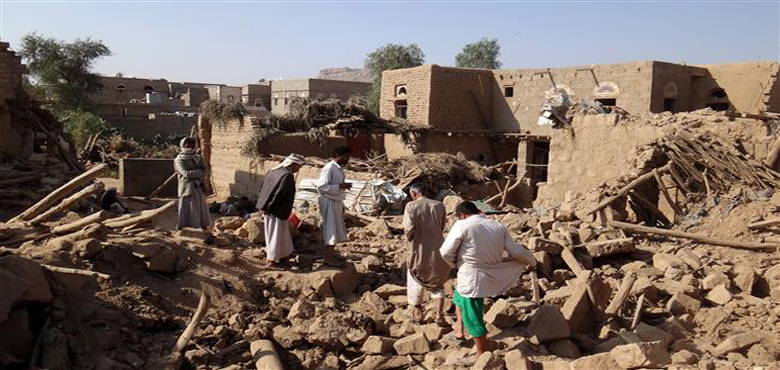 یمن، پر سعودی عرب کے مسلسل حملے جاری