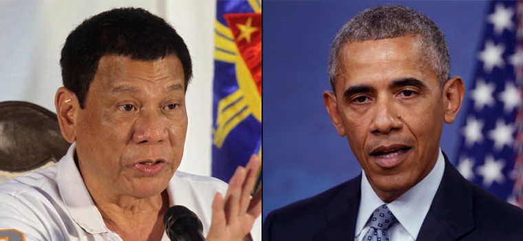 Presidente de Filipinas llama “Hijo de…” a Obama por sus declaraciones injerencistas