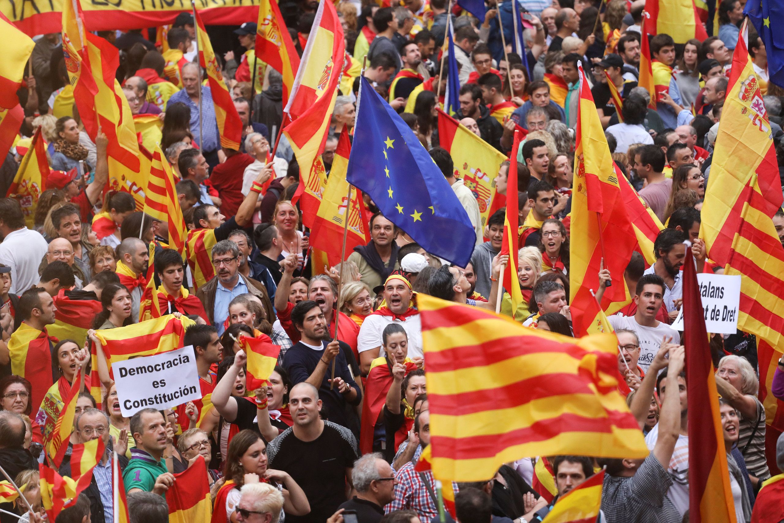 ترقب حذر مع اقتراب انتهاء مهلة مدريد لكتالونيا