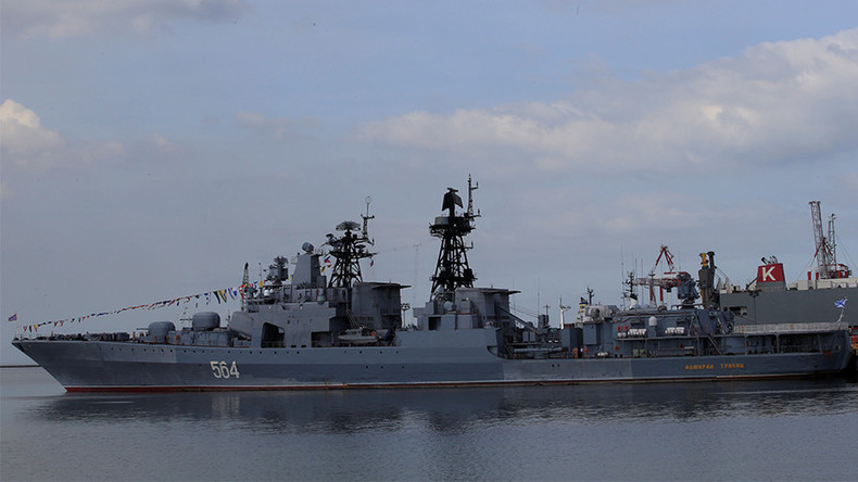 US Influence Waning as Russian Warships Dock in Philippines