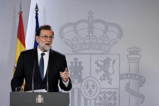 مدريد تعلن اقالة حكومة كتالونيا ومصادرة جميع صلاحياتها