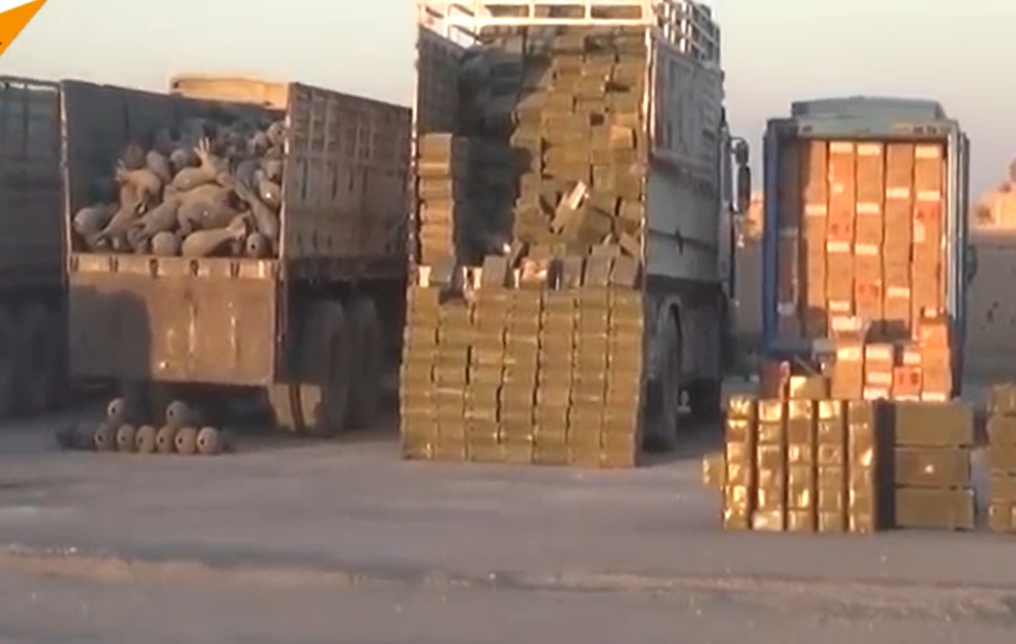 ترسانة داعش العسكرية بقبضة الجيش السوري (فيديو)