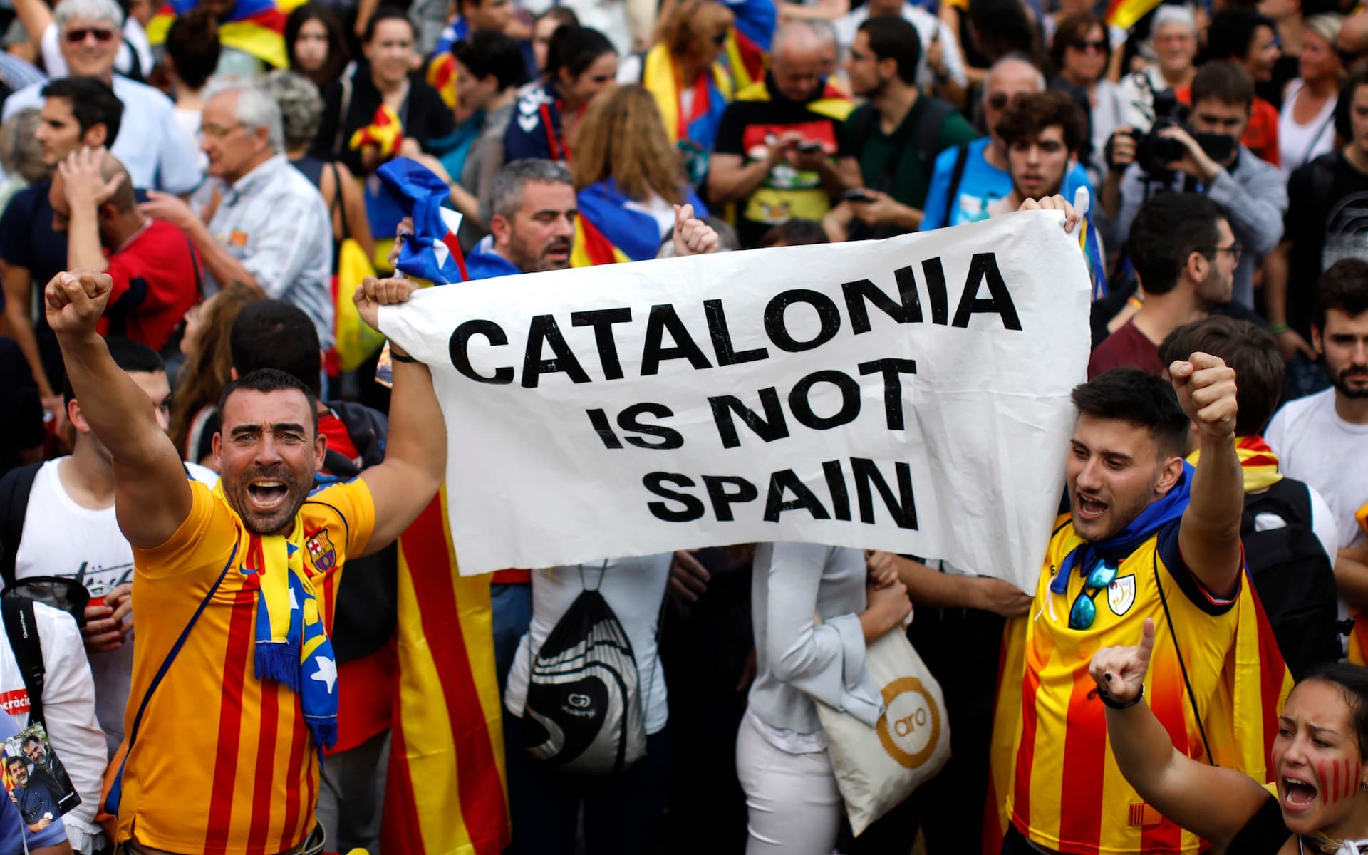 EU Warns of Cracks after Catalonia Declared Independence from Spain