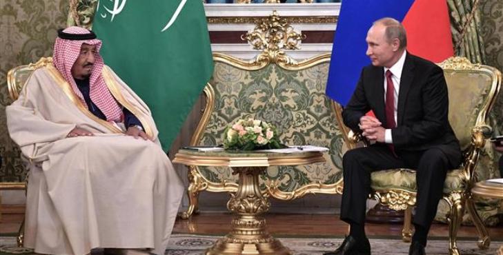 Putin y Salman abordan la situación en Oriente Medio