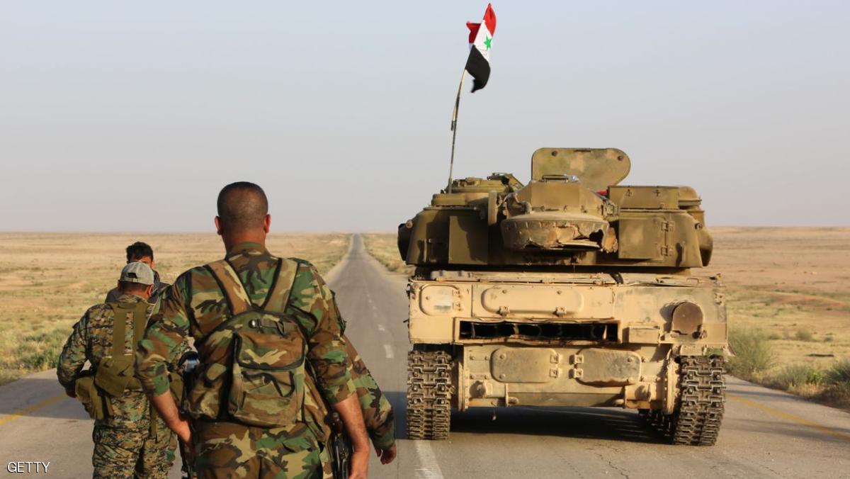 الجيش السوري يتقدم بمدينة الميادين في ريف دير الزور