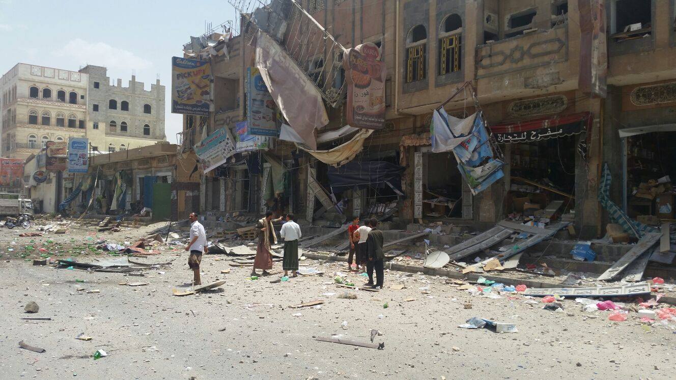 غارات للعدوان السعودي على صنعاء تُسقط جرحى مدنيين