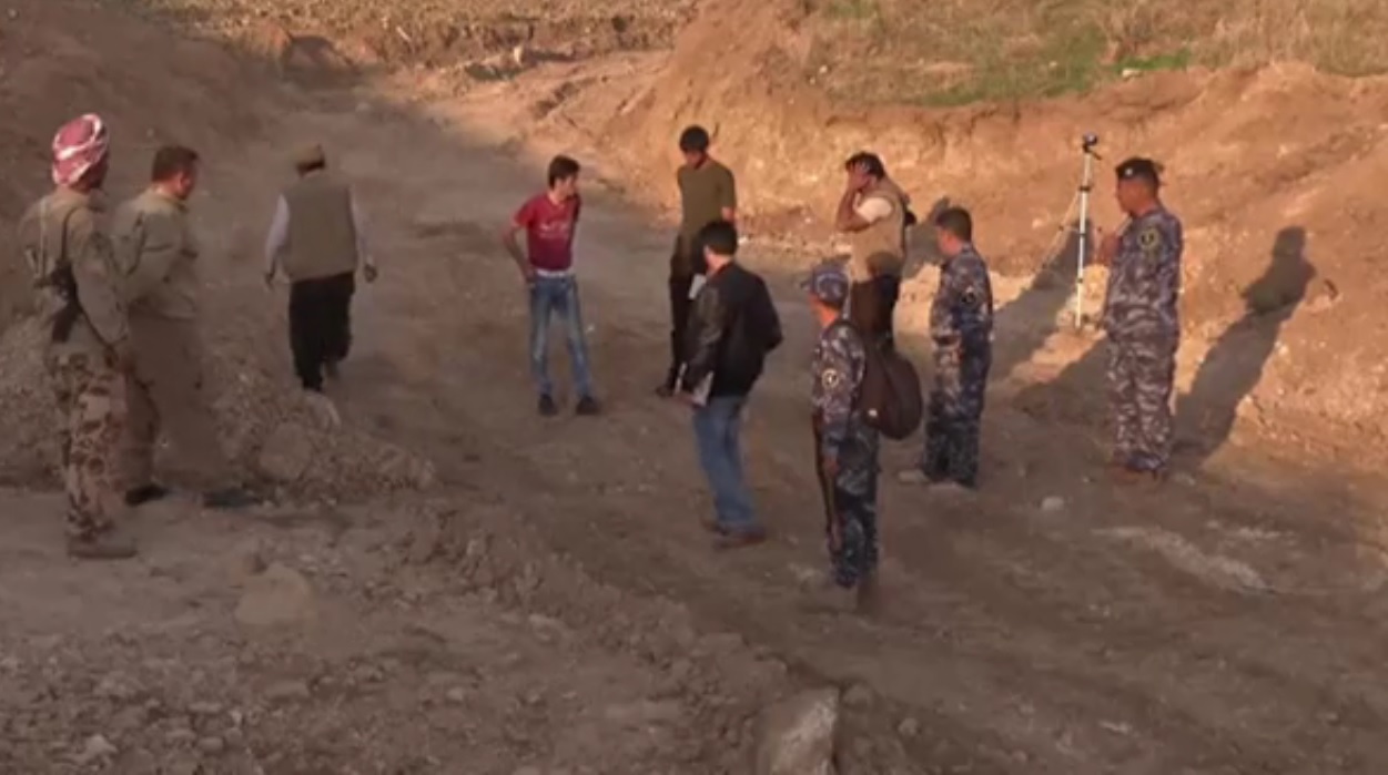 القوات العراقية تعثر على مقابر جماعية لداعش قرب الحويجة