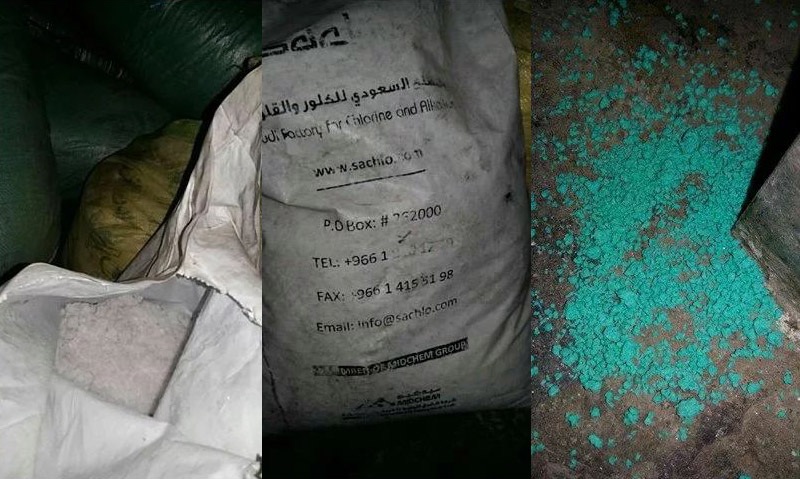 Syrian Army Discovers Saudi-Made Chemical Weapons in Aleppo