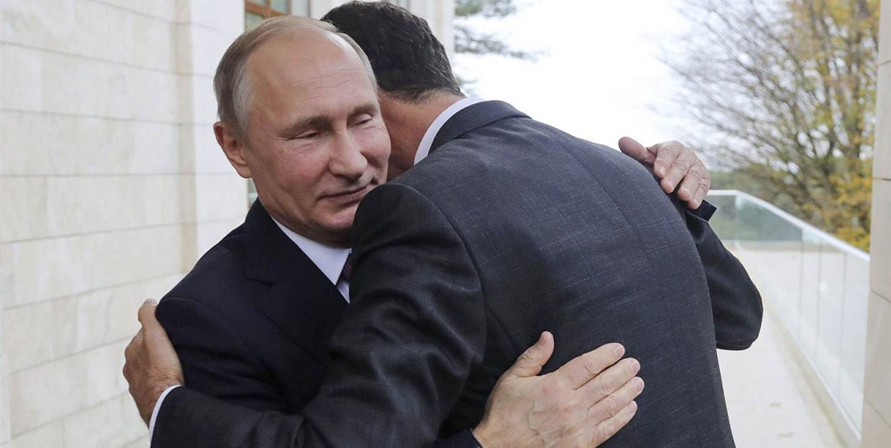 Russian President Met Syrian Counterpart in Sochi