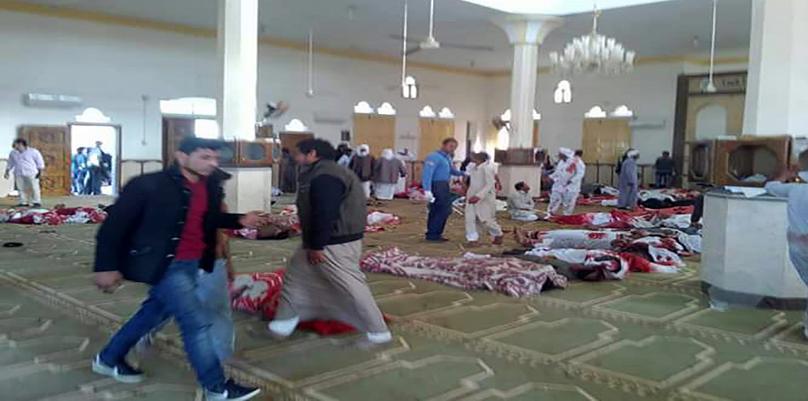 تعرّف على تفاصيل ماحصل في هجوم مسجد سيناء