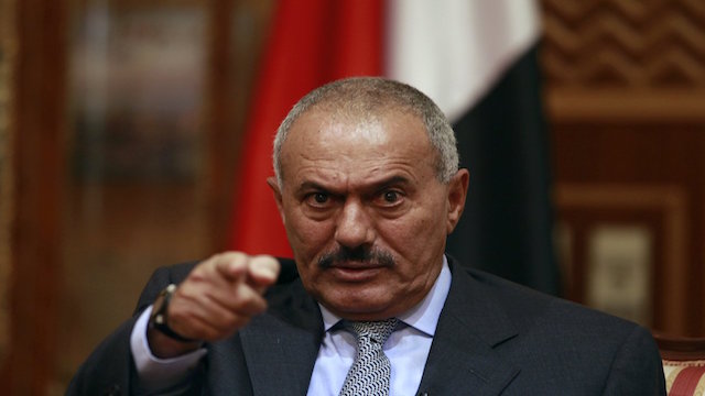صالح يوجه رسالة الى مصر والدول العربية المشاركة بتحالف العدوان على اليمن