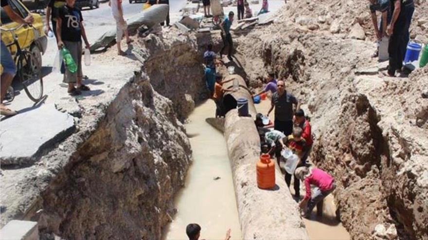 Nueva tregua en Wadi Barada, principal fuente de agua de Damasco