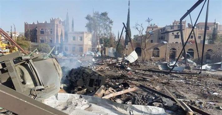 Ataques de cazas saudíes contra sede de policía en Saná deja 12 muertos
