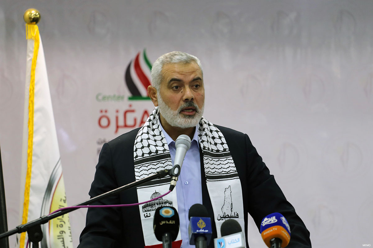 Trump’s Al-Quds Move Aims at Destroying Palestinian Cause: Hamas Chief