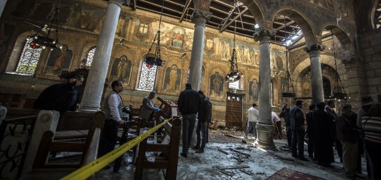 10 Dead in Terrorist Attack on Cairo Coptic Church