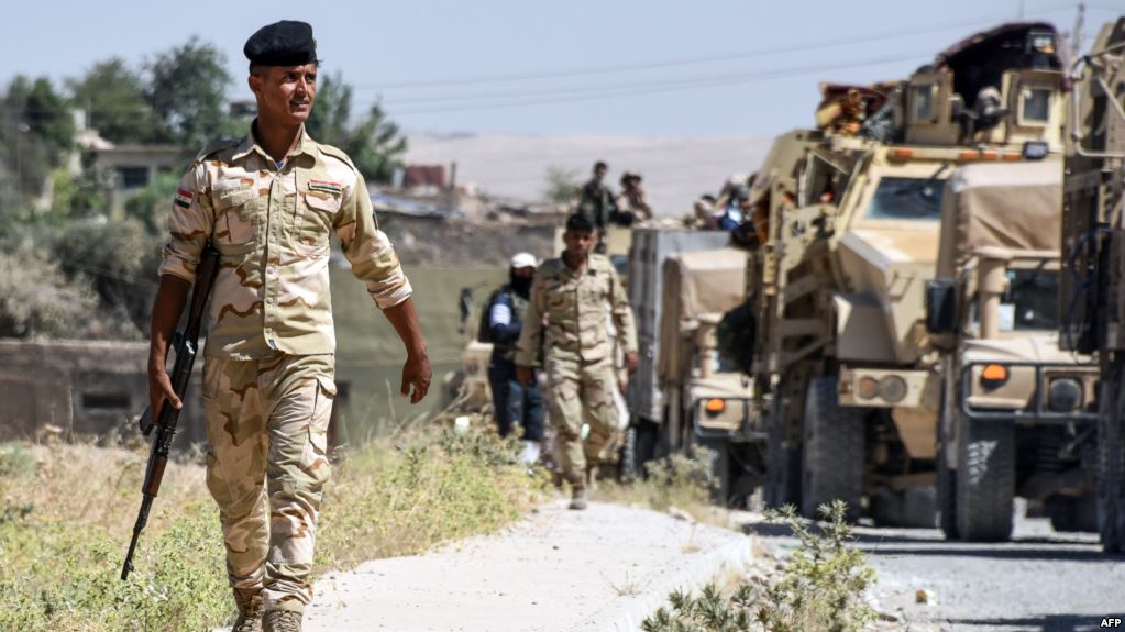 القوات العراقية المشتركة تلاحق فلول داعش شرق ديالى