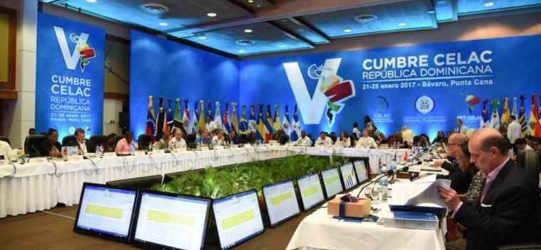 La V Cumbre de Celac se inaugura en República Dominicana