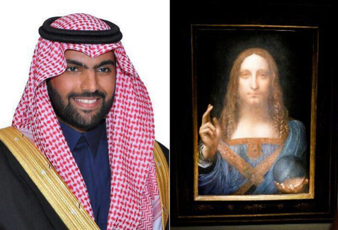 El príncipe heredero saudí, verdadero propietario del ’cuadro prohibido’ de Da Vinci