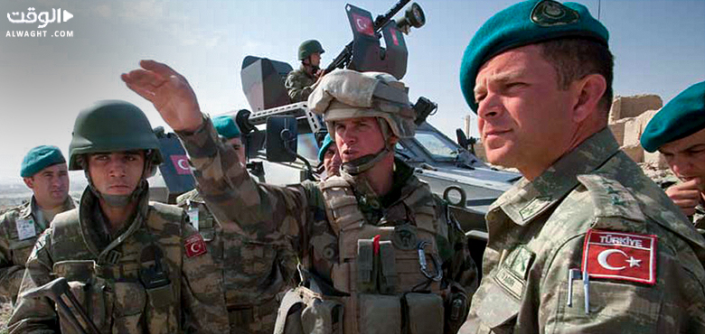 زمین‌گیر شدن ارتش ترکیه در الباب