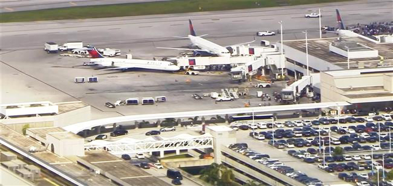 امریکا، ائیرپورٹ پر فائرنگ، 5 ہلاک، 12 زخمی