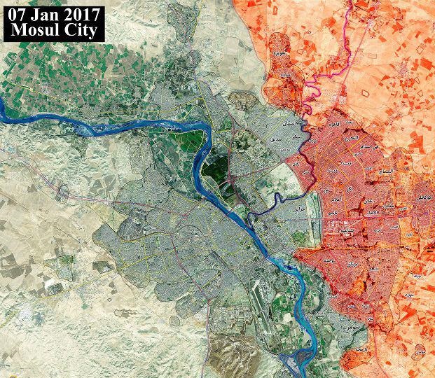 داعش يفجر الجسر الرابع في مدينة الموصل