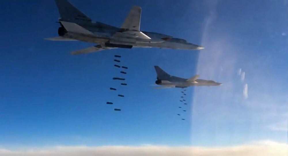 Russian Strategic Bombers Destroy ISIS Bases near Syria’s Raqqa
