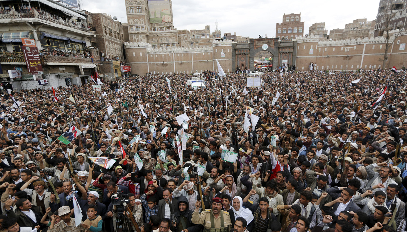 مسيرات حاشدة تعم أرجاء اليمن للإدانة بجرائم تحالف العدوان السعودي