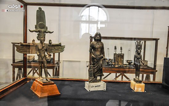إفتتاح معرض "مصر مهد الأديان" بالمتحف المصرى