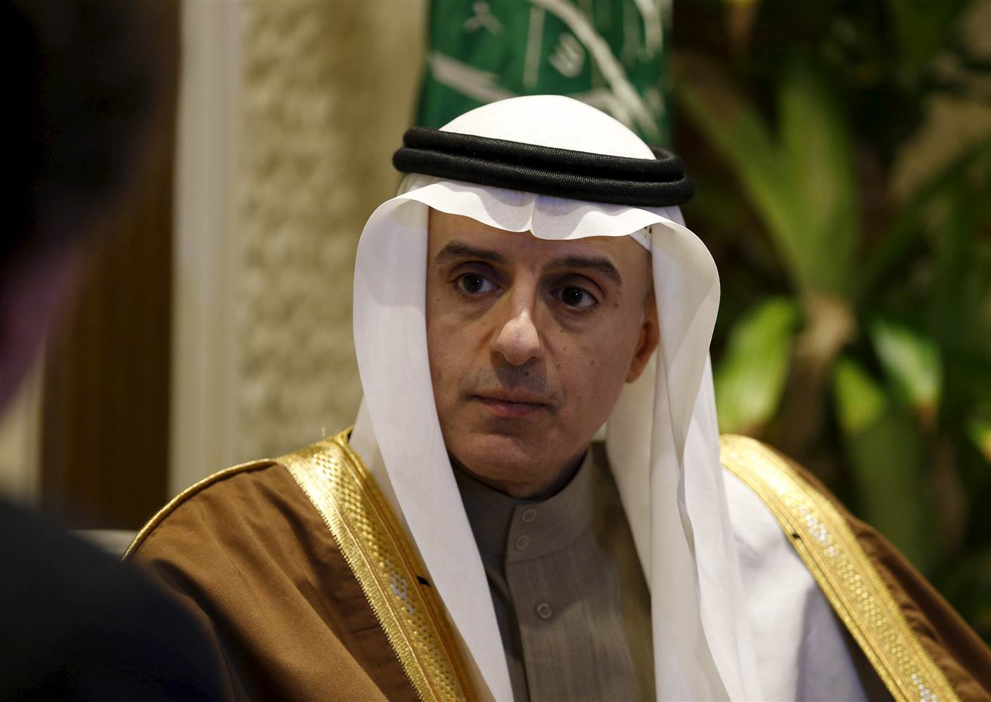 الجبير لدير شبيغل: ترامب رجلا واقعيا وليس مجنونا