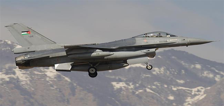 یمنی فوج نے اردن کا جنگی طیارہ مار گرایا