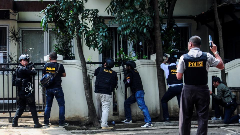 Bomber Killed after Blast in Bandung, Indonesia