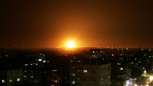 Israeli Regime Airstrike on Gaza Strip Kills 2 Palestinians