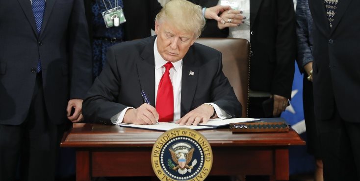Seis estados más anuncian recursos contra veto migratorio de Trump