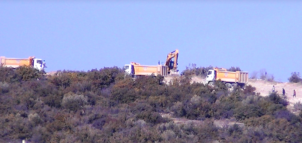 Turkey Annexed 65 Hectors of Syrian Lands, Uprooted 1000s Trees while Building Border Wall