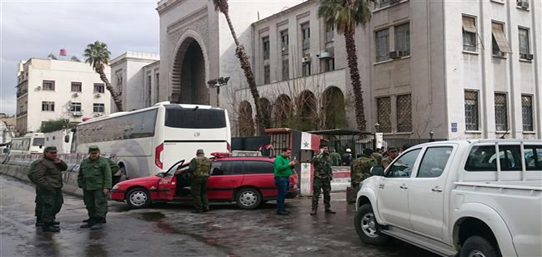 شام، عدلیہ کی عمارت میں دھماکہ، 31 جاں بحق و زخمی