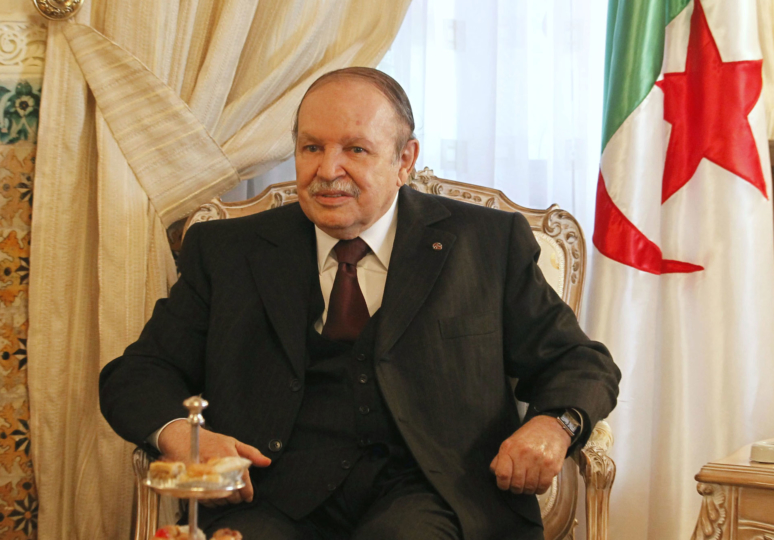 Algerian President Appears in Public after Weeks, Rejects Foreign Interference