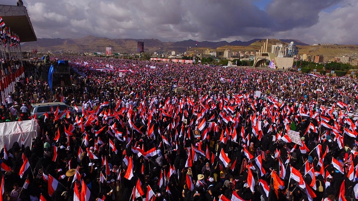 هكذا أحيّا اليمنيون الذكرى السنوية الثانية للعدوان السعودي المتواصل+تقرير مصور