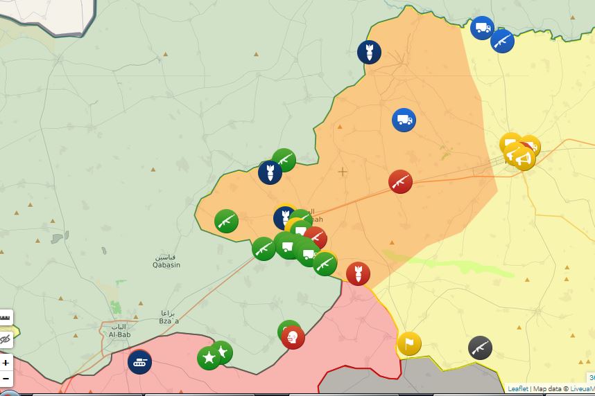 قوات سوريا الديمقراطية تسلم القرى الغربية في ريف منبج للجيش السوري