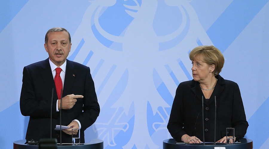 Turkish President Accuses Germany of Supporting Terrorism