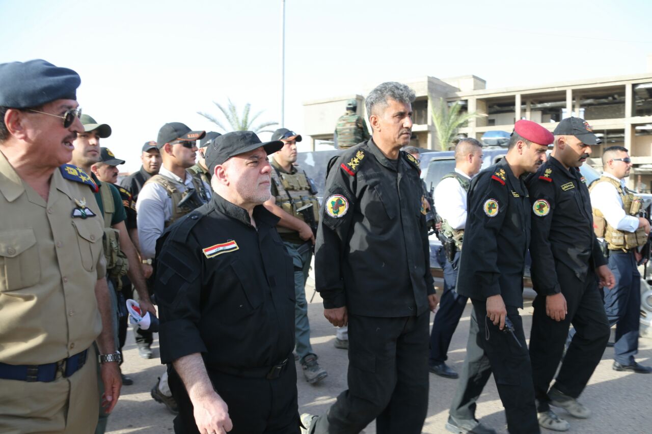 العبادي يزور "قادمون يانينوى" في الموصل