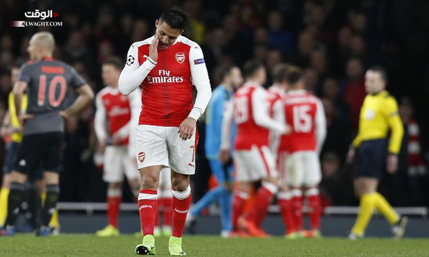 بايرن يذل آرسنال بخماسية ويتأهل لربع النهائي