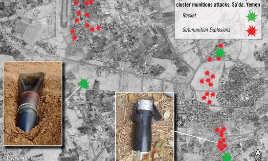 Saudi Regime Dropping more Cluster Bombs on Yemeni Civilians: AI