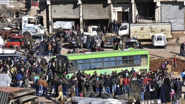 Syria’s Besieged Towns Evacuation Proceeds as Five-city Deal Resumes Operation